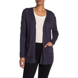 Madewell Open Front Slub Cardigan Sweater